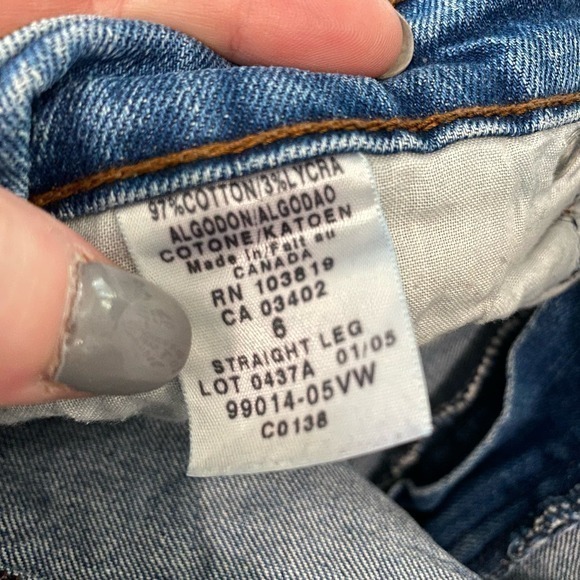 Vintage Harley Davidson Straight Leg Women’s Jeans size 6 - Picture 6 of 13